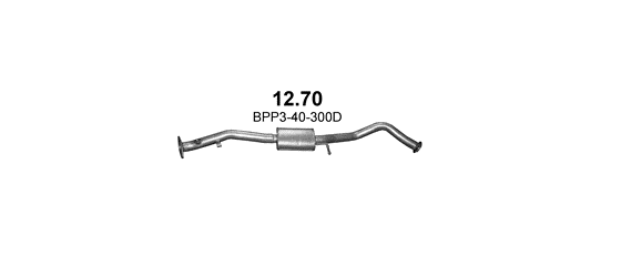 Skica izduvnog sistema za Mazda MX-5 1.6 — 1.6i 16V, 2000–10/2005 Skica izduvnog sistema za Mazda MX-5 1.6 — 1.6i 16V, 2000–10/2005